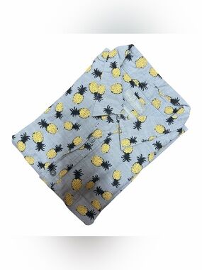 Falls Creek Pineapple Print Button Down Shirt